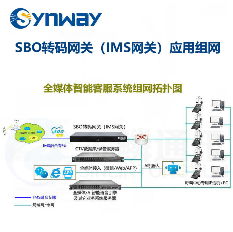 Sanhui SBO2000 transcoding gateway IMS access gateway VOIP encoding and decoding conversion G.729-G.711 transcoding