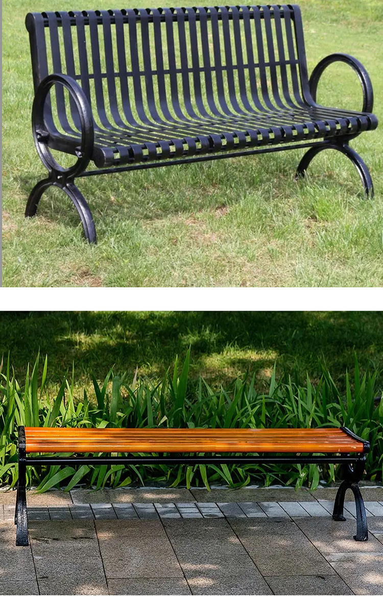 Aeriman long-term sales of outdoor park chairs, stainless steel benches, various specifications support customization