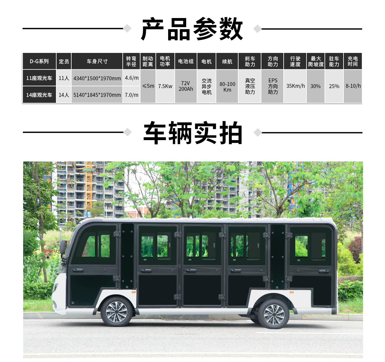 Donglang Tourist Electric Vehicle Electric Classic Car Tourist Scenic Area Tourist Vehicle Support Customization