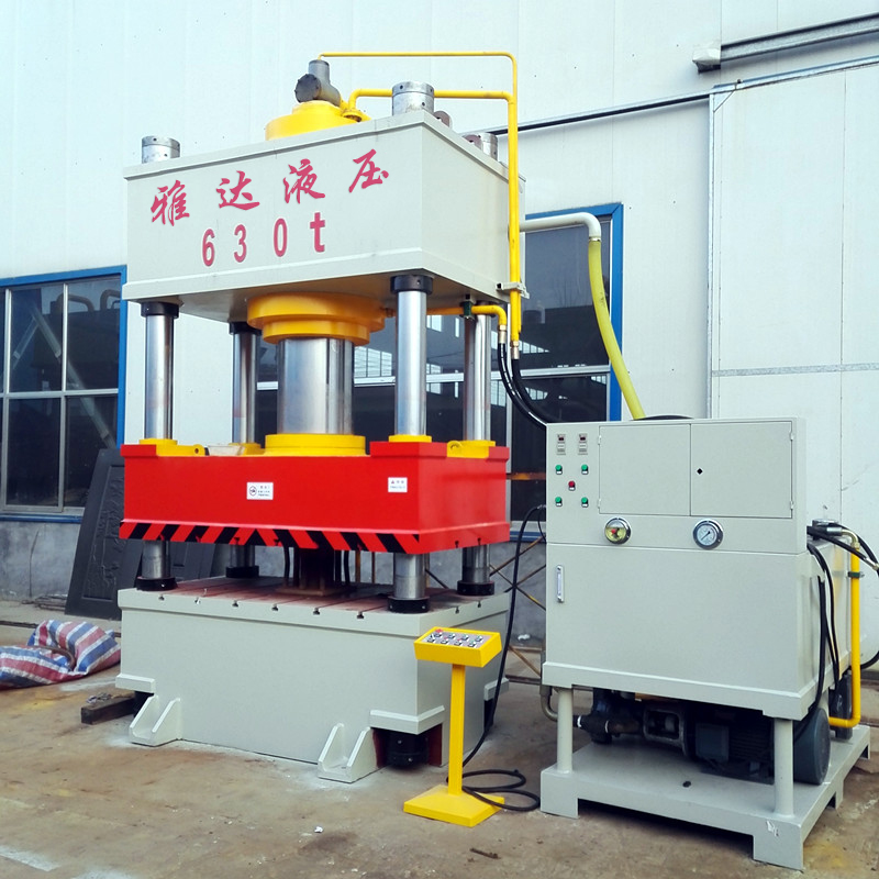 Yada 630 ton plastic tray forming hydraulic press plastic product molding machine 800 ton four column press