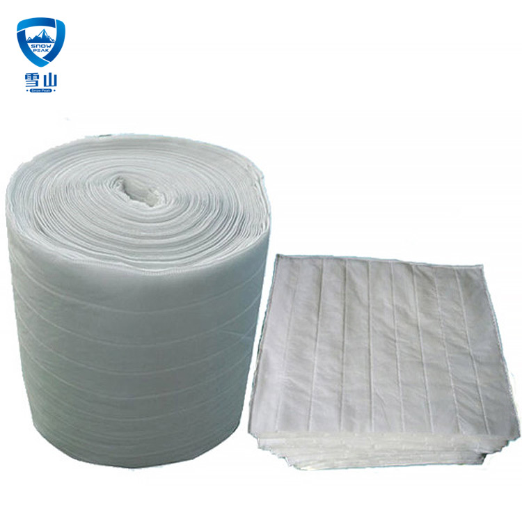 Galvanized aluminum frame medium efficiency filter industrial high air flow bag filter air filter bag F5f5