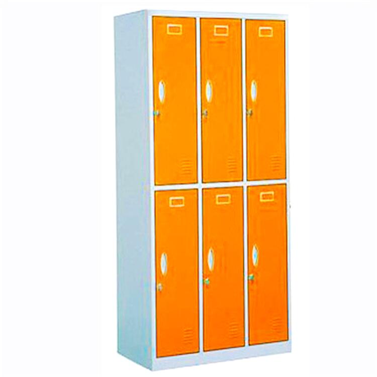 Factory staff's nine door goods cabinet, iron cabinet, customized Combination lock, storage cabinet, file cabinet, Jieshun