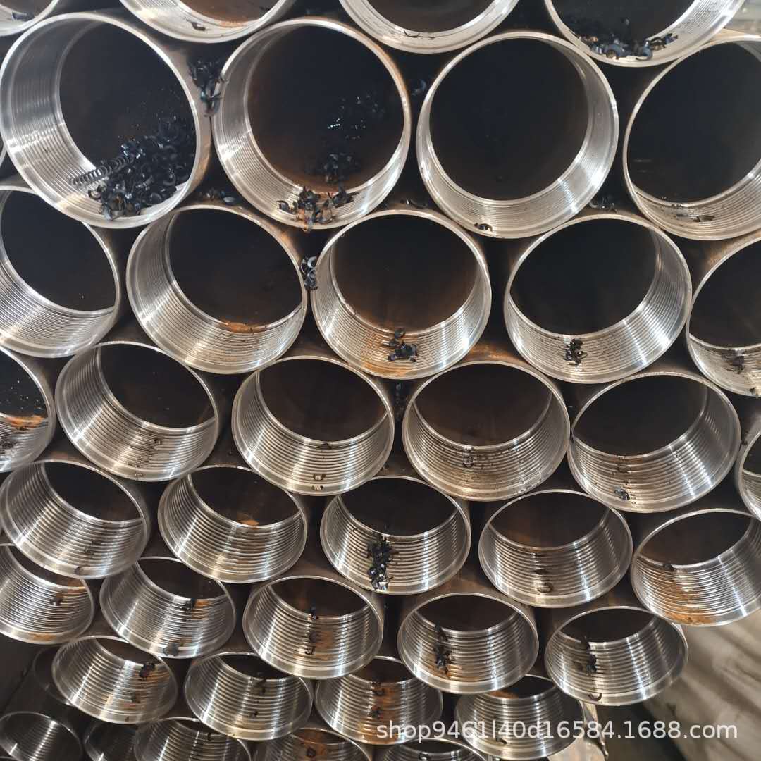 50 * 4 steel flower pipe 20 # 108 * 4 inverted soil nail pipe 45 # grouting pipe factory seamless steel pipe for tunnel