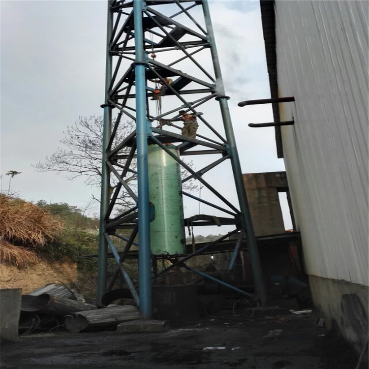 Fiberglass chimney municipal buried sewage pipe chemical ventilation chimney process pipeline