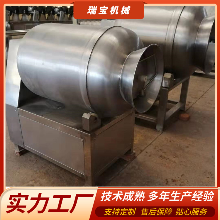 Vacuum rolling and kneading machine, fully automatic cured meat marinator, whole chicken, whole duck marinating and flavoring equipment, large marinating machine