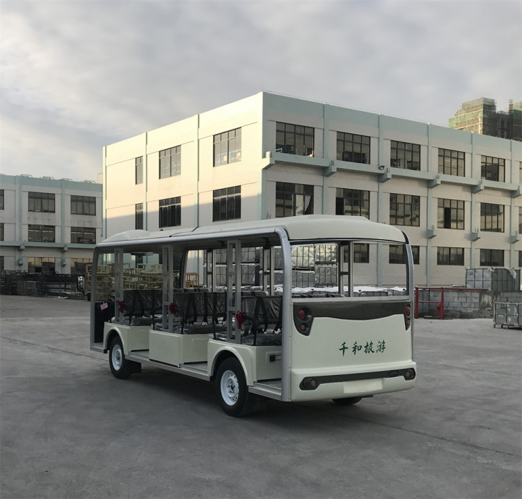 绿通电动观光车23人座 景区旅游 楼盘/酒店看房车 校园接驳车