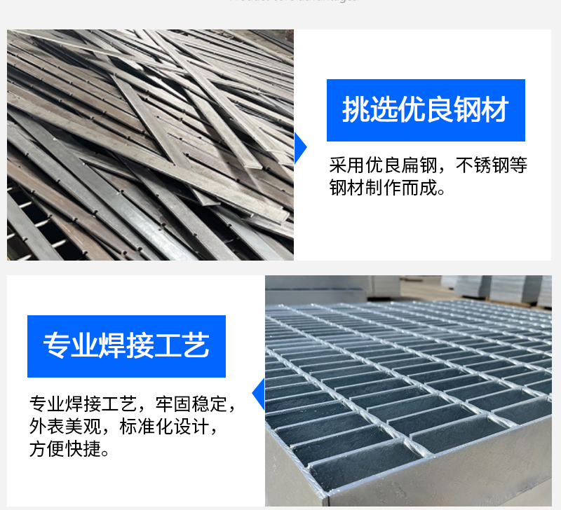 Galvanized metal grating plate, steel grating, stainless steel galvanized mesh, toothed steel grating plate, and Lu Xuan metal products