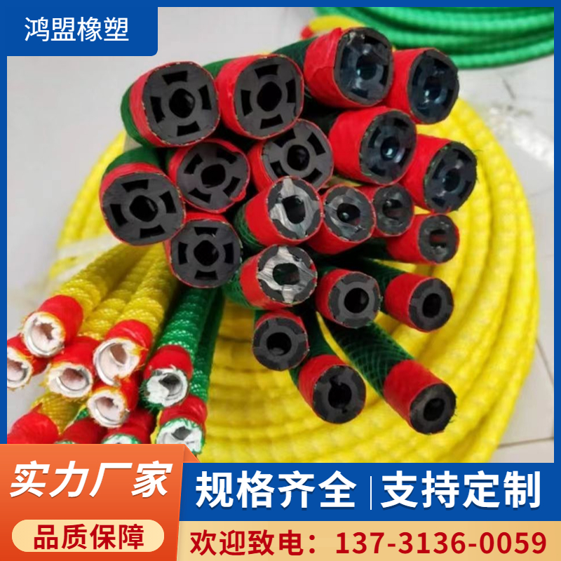 Spring skeleton grouting pipe, steel wire skeleton hose, 8 * 12 disposable embedded pipes