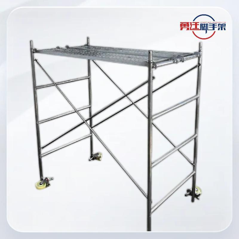 Source supply of corrosion-resistant scaffolding Galvanized ladder scaffolding High altitude connected construction scaffolding Free assembly