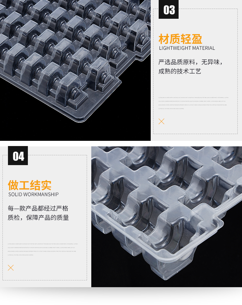 Electronic blister tray - Wuxi plastic tray manufacturer customized electronic products blister tray - Zhijie Packaging