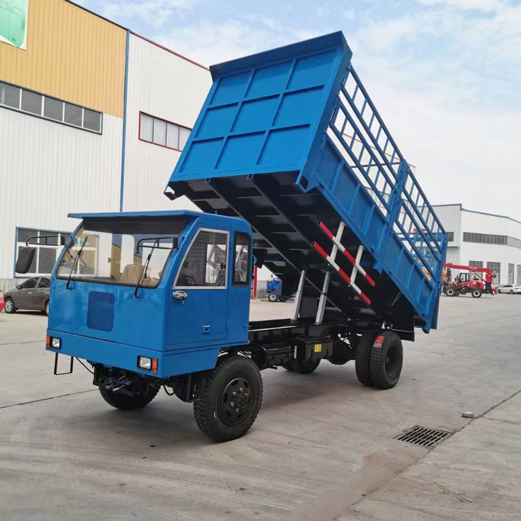 Sales of 5 tons of four different types of transport vehicles, small engineering mining dump trucks, rear drive agricultural transport vehicles