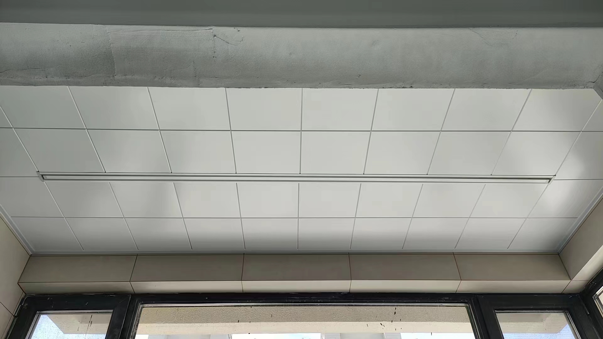 Orange Sunshine Integrated Ceiling, Honeycomb Board, Large Plate, Whole House Customization Product, Integrated Balcony System