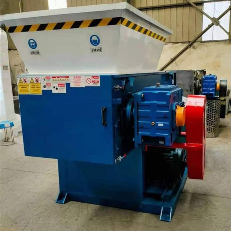 PVC waste plastic woven bag shredder single motor rolling cutting shredder Xinshichang Machinery