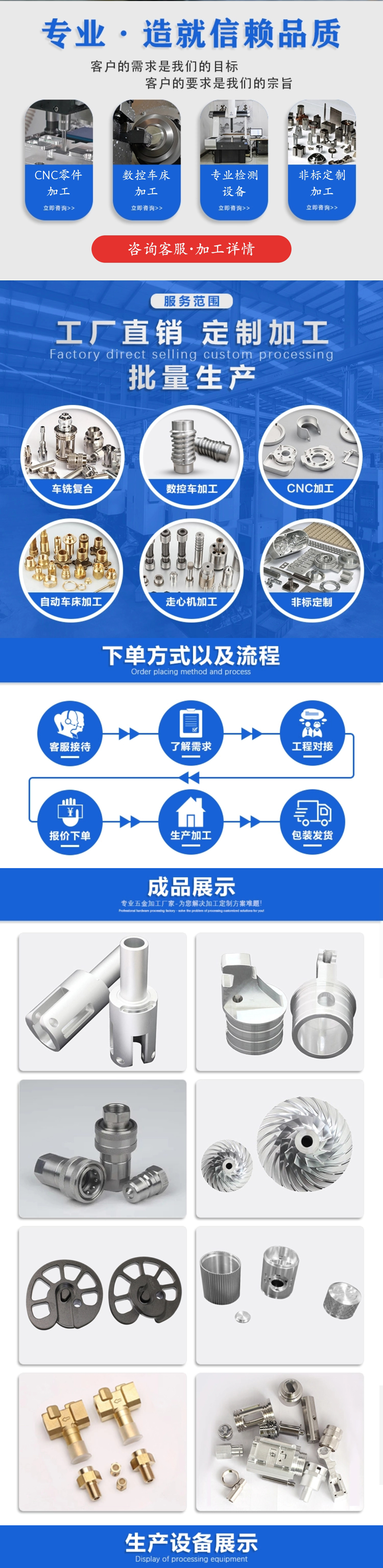 Spray nozzle CNC machine tool processing CNC machine tool production accessories non-standard hardware processing atomizer nozzle