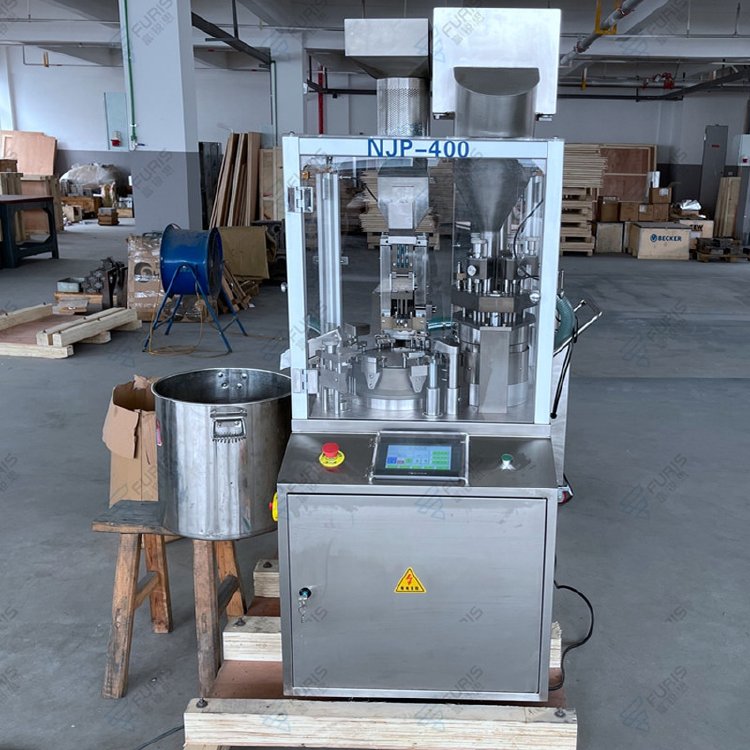 Furuisi NJP-400 fully automatic powder capsule filling machine with touch screen operation