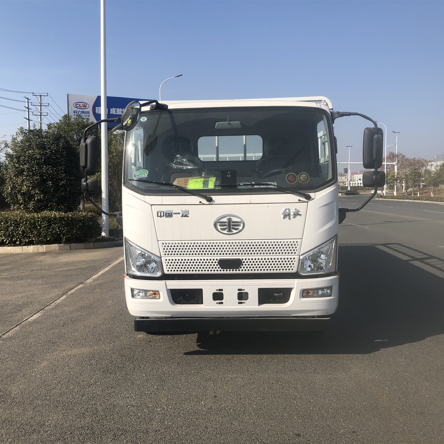 Small gas cylinder transport vehicle for the 6th National Liberation Army, with a flower shaped distribution truck for dangerous goods in urban and rural areas