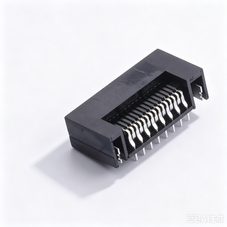 TX24-100R-LT-H1E JAE 仿品 OPS弯插 直插 DIP 1.27 间距 4 排 工业级连接器