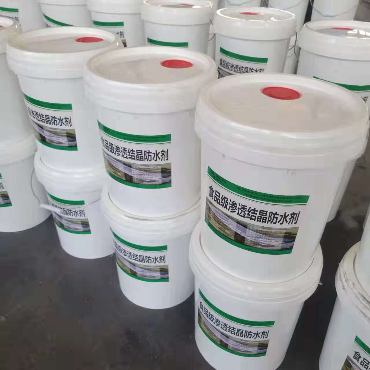 Food grade waterproof coating, water tank waterproof and impermeable crystalline inorganic waterproof agent