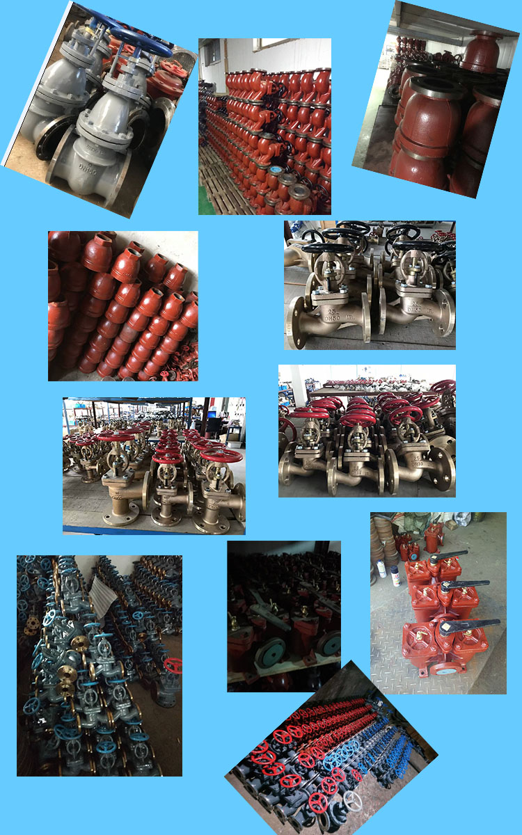 Marine valve manufacturer J41H carbon steel cut-off DN65 flange check seawater lubricating oil cut-off valve anti wave valve