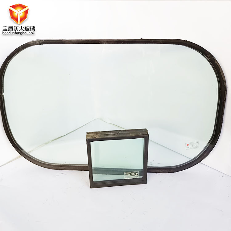 Baodun fireproof partition nano silicon Class A fireproof glass without bubbles and yellowing