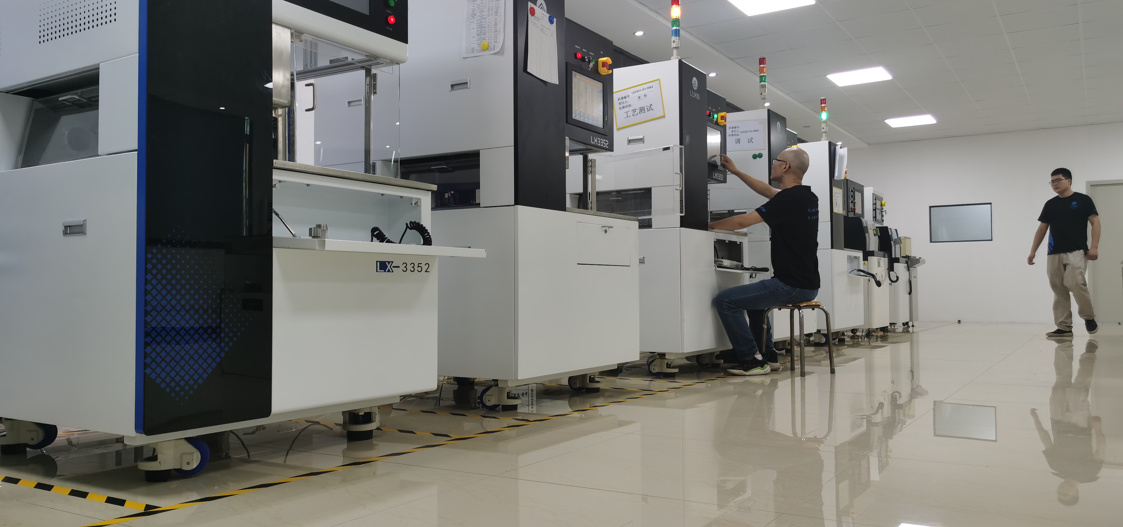 The entire process of precision glass slicing machine for Bojiexin semiconductor chip cutting machine