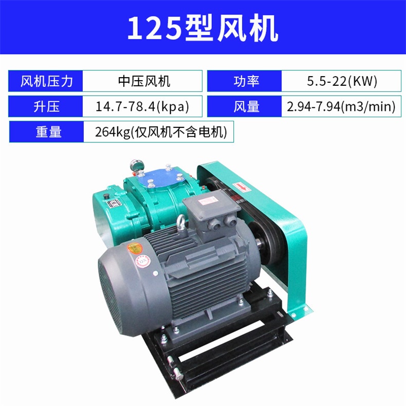 Three leaf Roots blower special accessories Roots blower complete machine accessories Impeller customized safety valve, one-way valve, etc