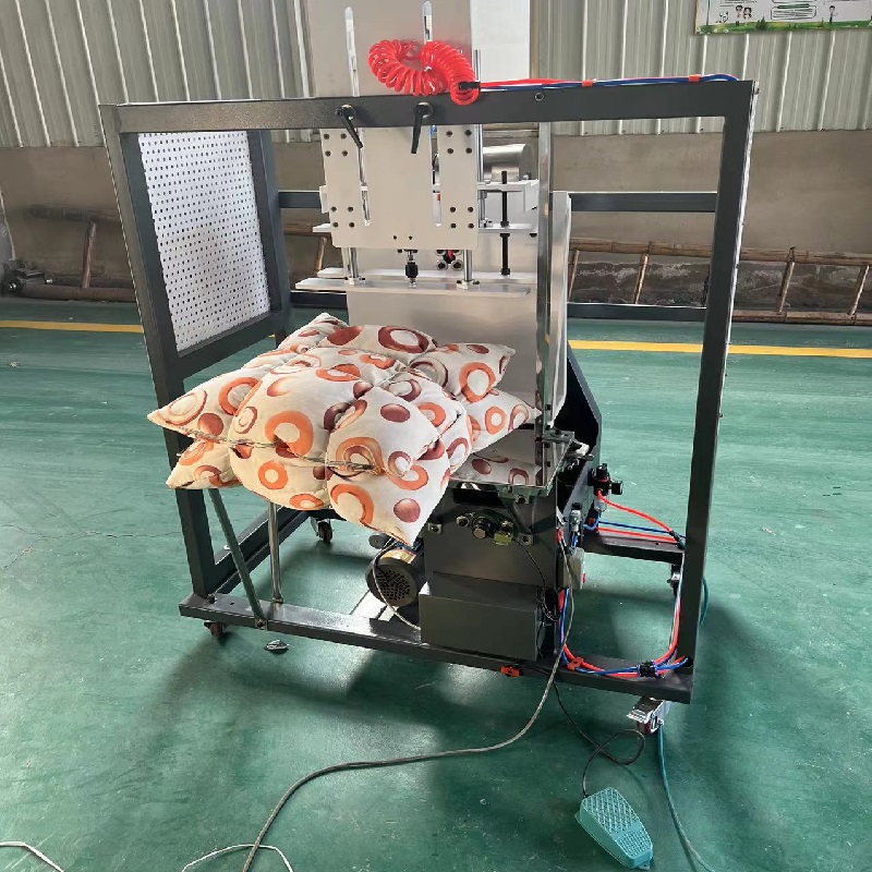 Fully automatic end with PE bundling plastic rope, cardboard box packaging, cloth bundling machine, rope tying machine