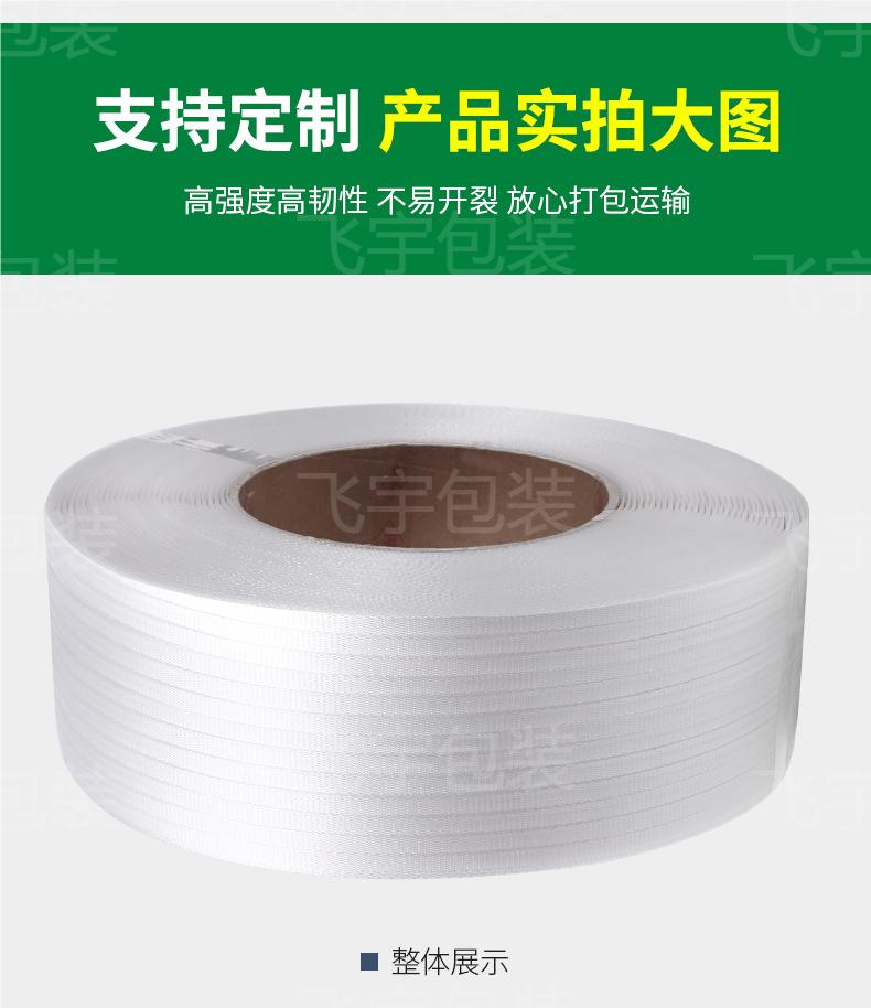 Feiyu Packaging New Material Transparent PP Packaging Tape Logistics Express Strap