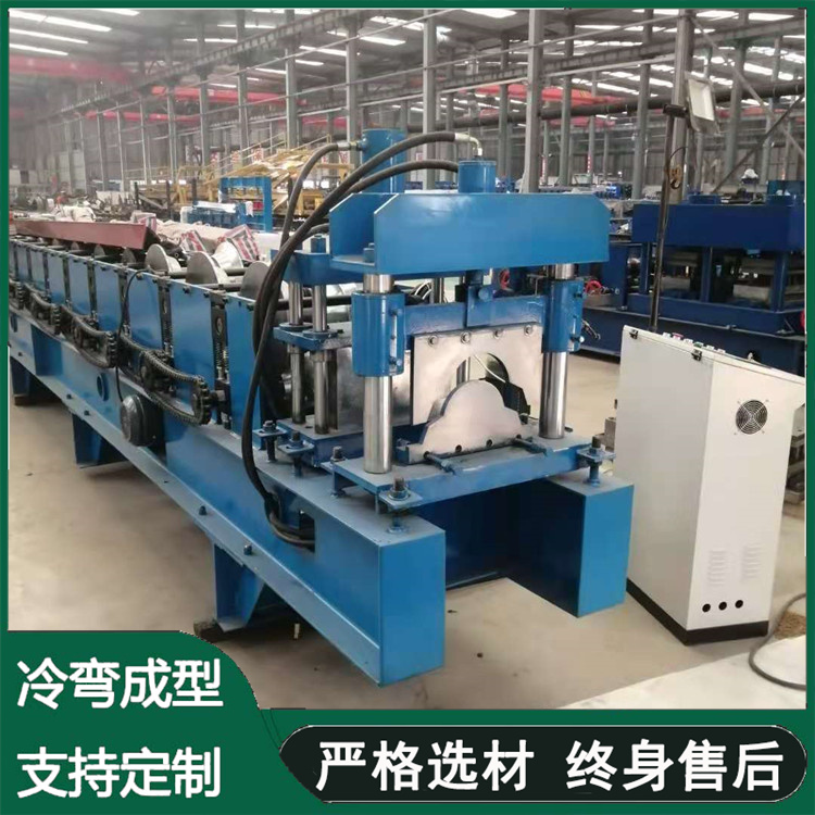 Roof Ridge Tile Color Steel Plate Press Tile Machine Triangle Ridge Tile Equipment Customized by Qiangke Laitu