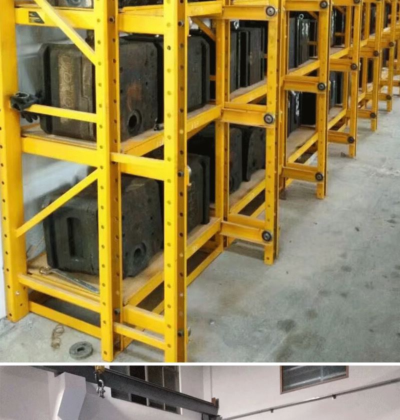 Fully open detachable modular mold frame, heavy storage storage shelf, display rack, drawer type iron frame