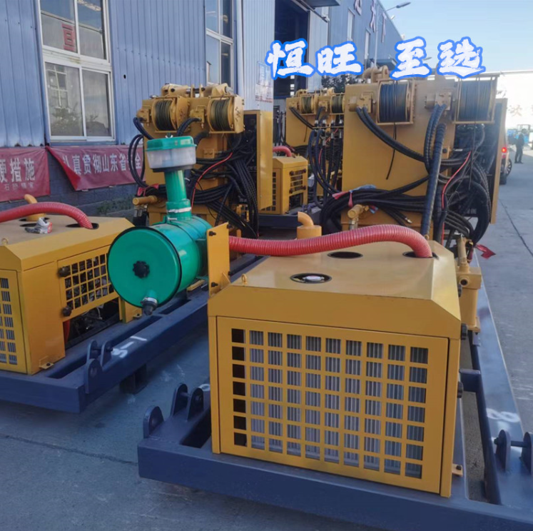 Water reef blasting ship pneumatic drilling rig for ship use, reef blasting, channel cleaning, drilling depth of 15 meters in one go