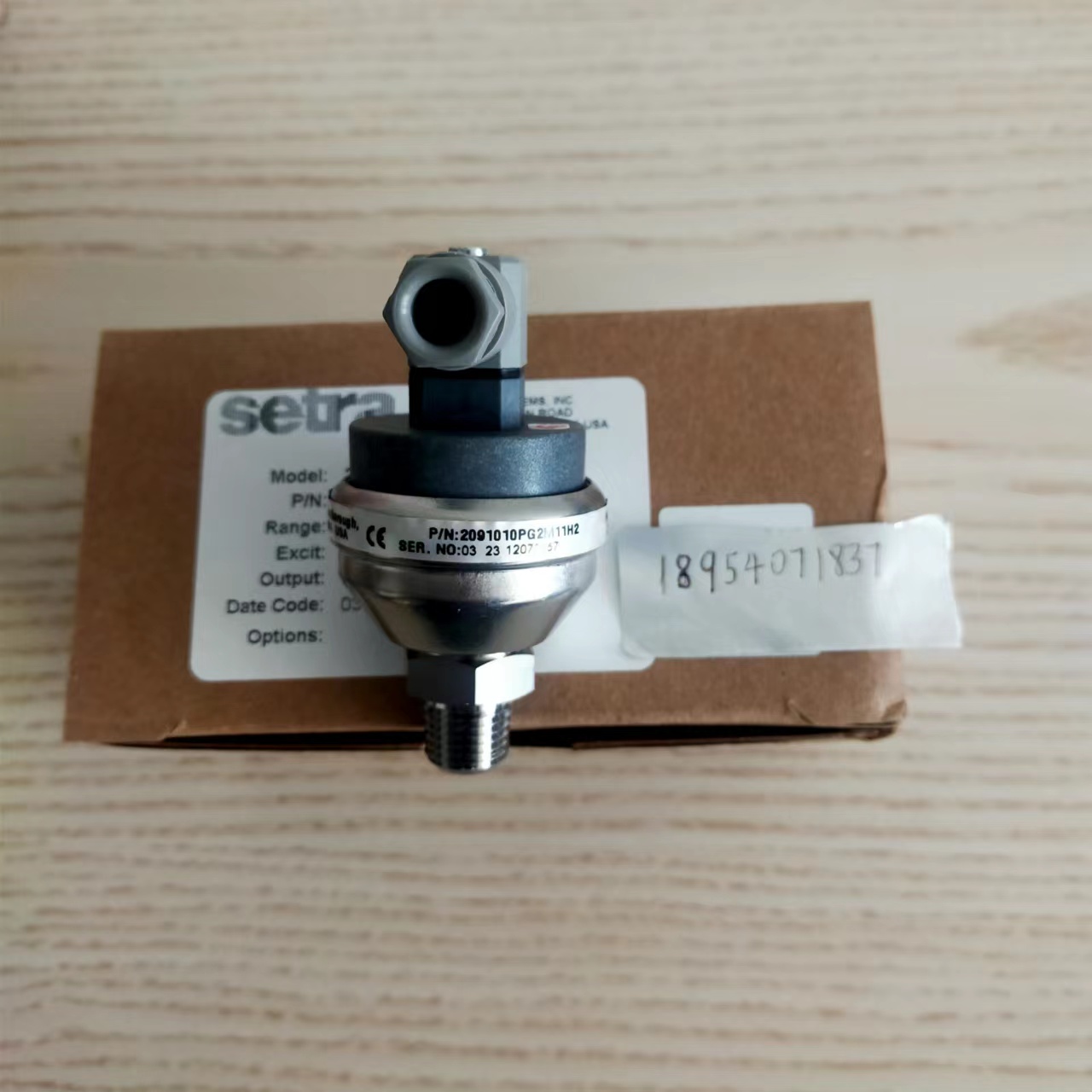 Setra West 209gauge pressure composite sealed gauge pressure transmitter from the United States