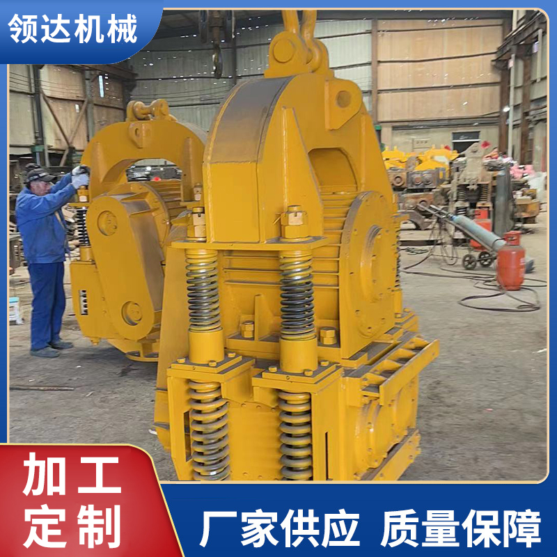 90 type electric spring vibration hammer 9T excavator vibrator pile driver pile planting machine Lingda Machinery