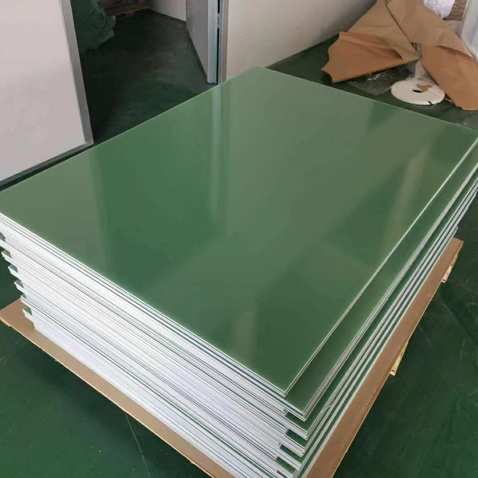 Water green glass fiber board at the inlet, flame retardant FR4 glass fiber board, G10 rod, anti-static, heat insulation, and high-temperature resistant insulation board