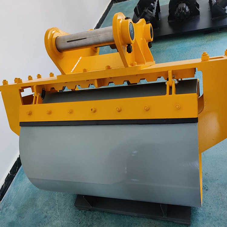 Highway maintenance slope protection rolling vibration compactor slope hydraulic compactor excavator drum vibration compactor slope roller