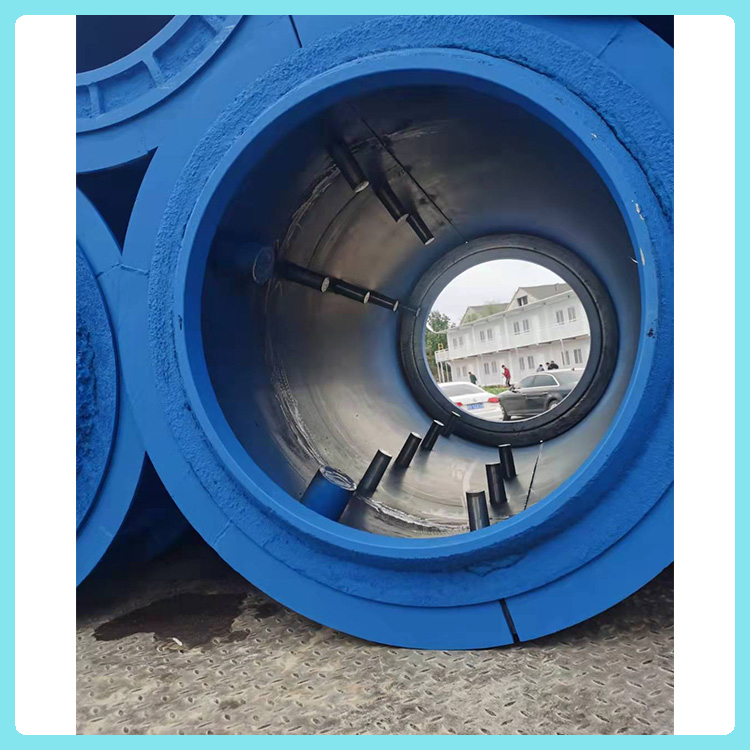 Cement pipe mechanism, pipe mold, material saving, low noise concrete equipment, construction site land