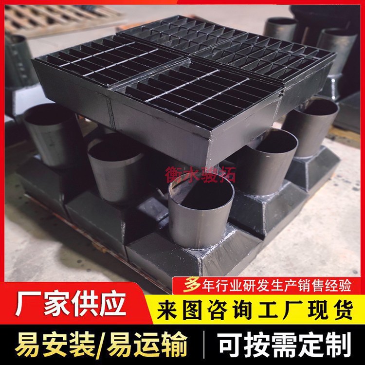铸铁泄水槽 集水槽 集水井 篦子桥梁排水槽 骏拓自产自销支持定做
