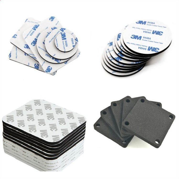 Professional processing of die-cut EVA foam EVA rubber pad EVA shockproof self-adhesive sponge pad can be customized