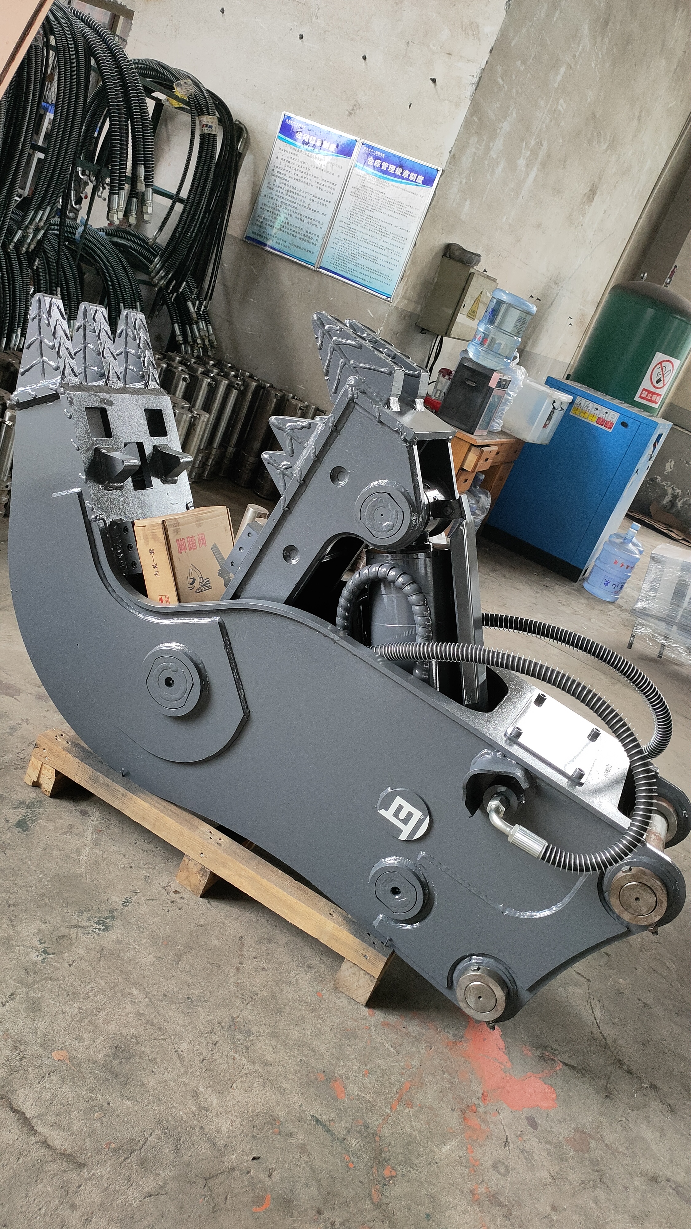 Excavator Crushing Pliers Hydraulic Demolition Pliers Concrete Crushing Reinforcement Stripping Sharp Tool Yite Hydraulic Source