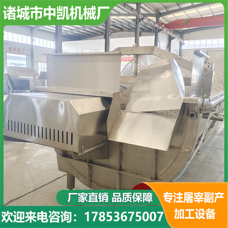 Spiral pre cooling machine, complete set of poultry slaughter assembly line equipment, meat chicken, duck pre cooling equipment, Zhongkai