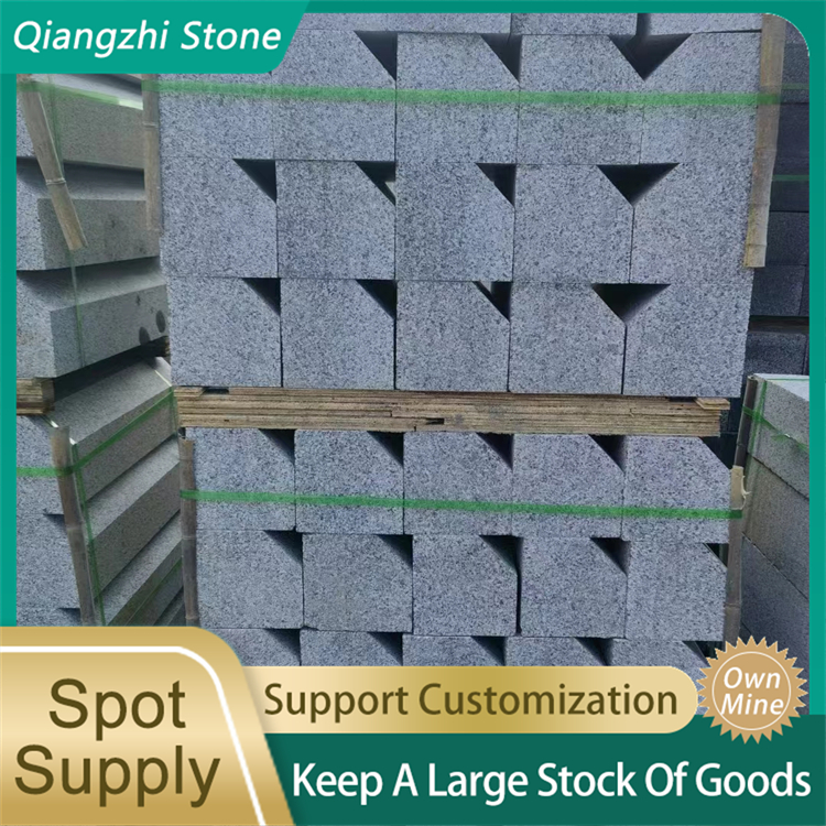 Road edge stone, five lotus flower board, natural stone, anti fouling, non permeable