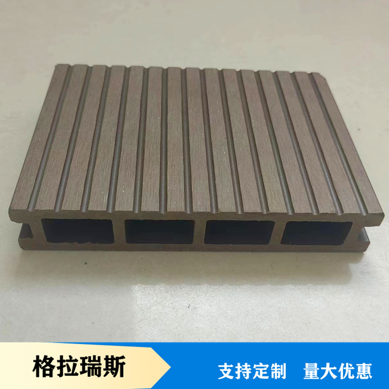 Wholesale of plastic wood flooring, outdoor balconies, courtyards, villas, engineering, anti-corrosion, moisture-proof, waterproof wood plastic flooring