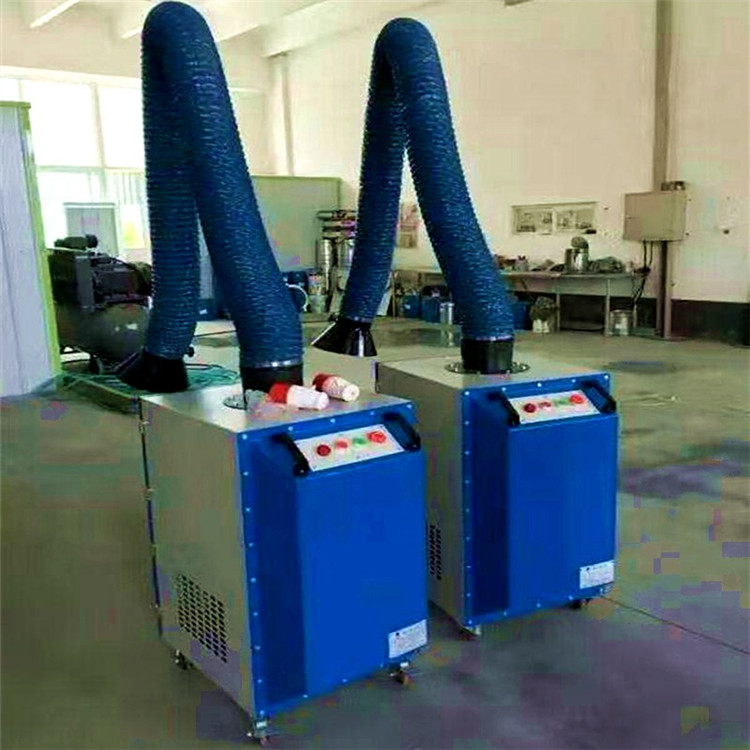 Welding fume purifier mobile industrial workshop welding fume machine single arm automatic dust removal