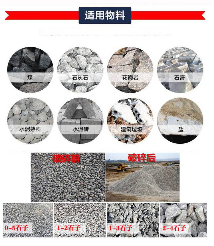 Cement block square box stone crusher, sand and gravel making machine production line Tianyouchen