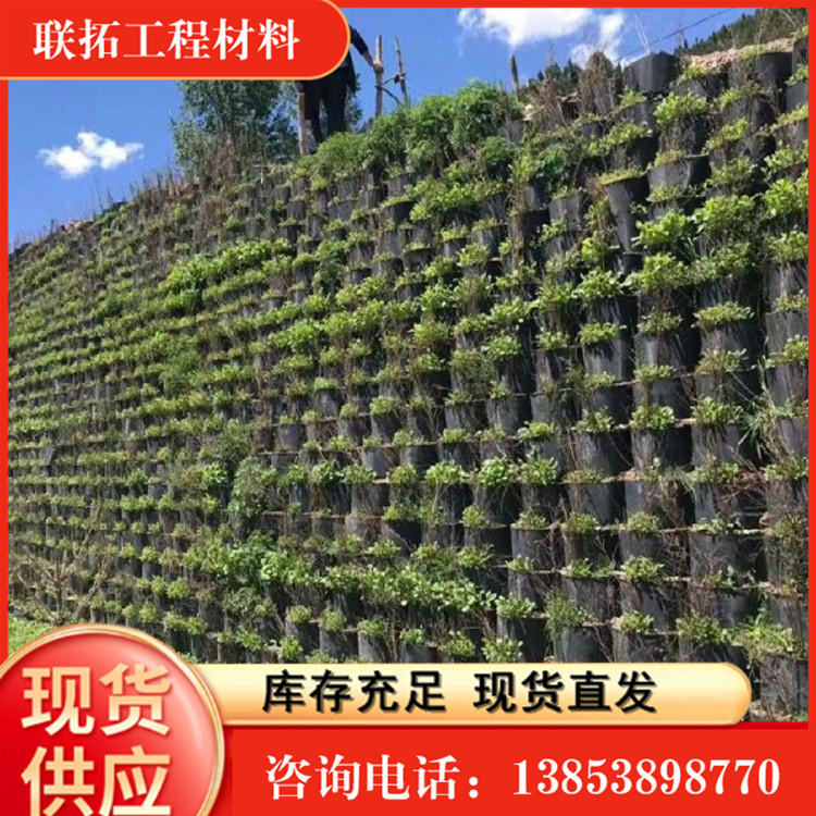 Spot sale of high-strength slope protection geotextile cell slope treatment honeycomb restraint system for river greening