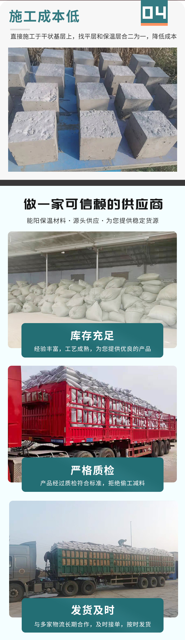 Nengyang Supply Dry Mix Composite Lightweight Aggregate Roof Cushion Insulation Lightweight Aggregate Concrete