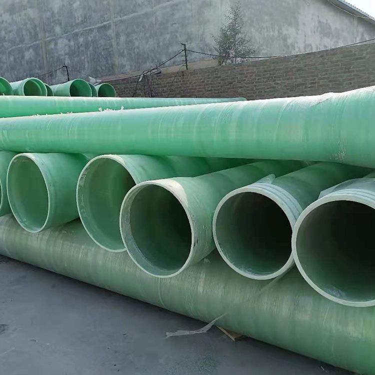 Large diameter winding sewage and drainage pipes customized by manufacturers of fiberglass pipes in Shao'an