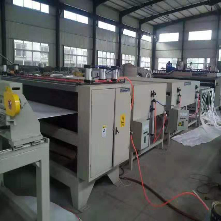 Tenghai PP grid board equipment SJ120 hollow board machine corrugated board production line