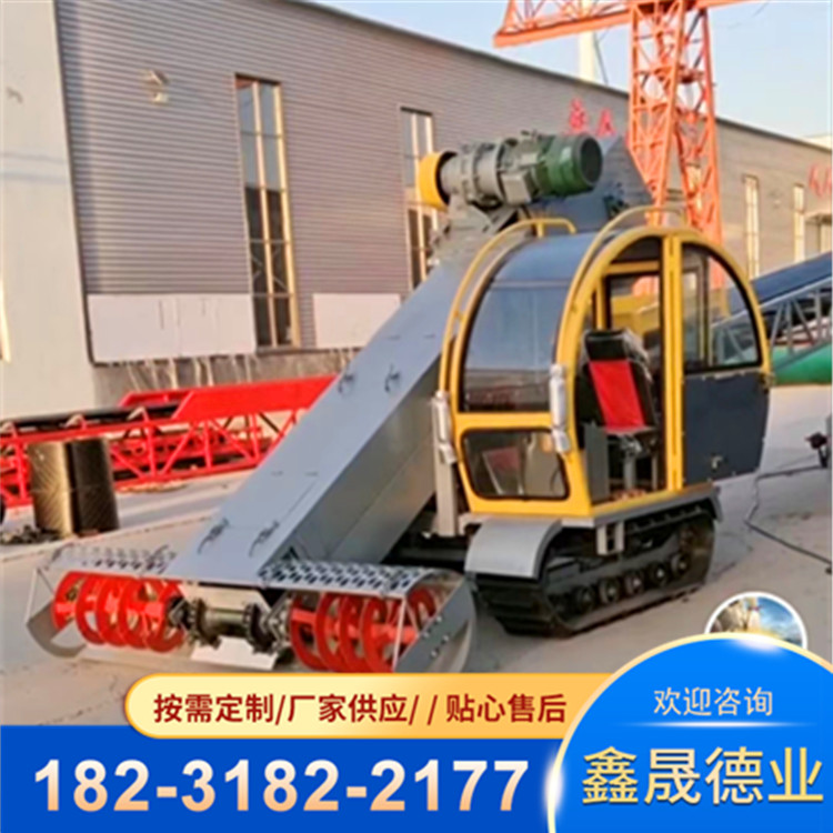 Wheeled grain picking and loading machine Large grain telescopic storage machine Loading machine can be customized for year-round supply