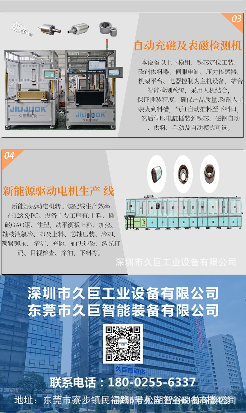 Jiuju Fully Automatic Speaker Car Speaker Production and Assembly Flow Production Line